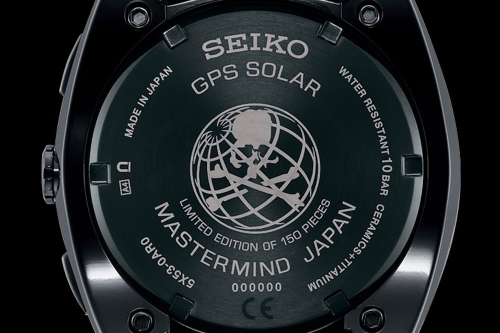 mastermind JAPAN x Seiko Astron Watch Info GBP MMJ japan streetwear black GMT Seiko watches skull tokyo Grand Seiko Sports wristwatch tech Solar  