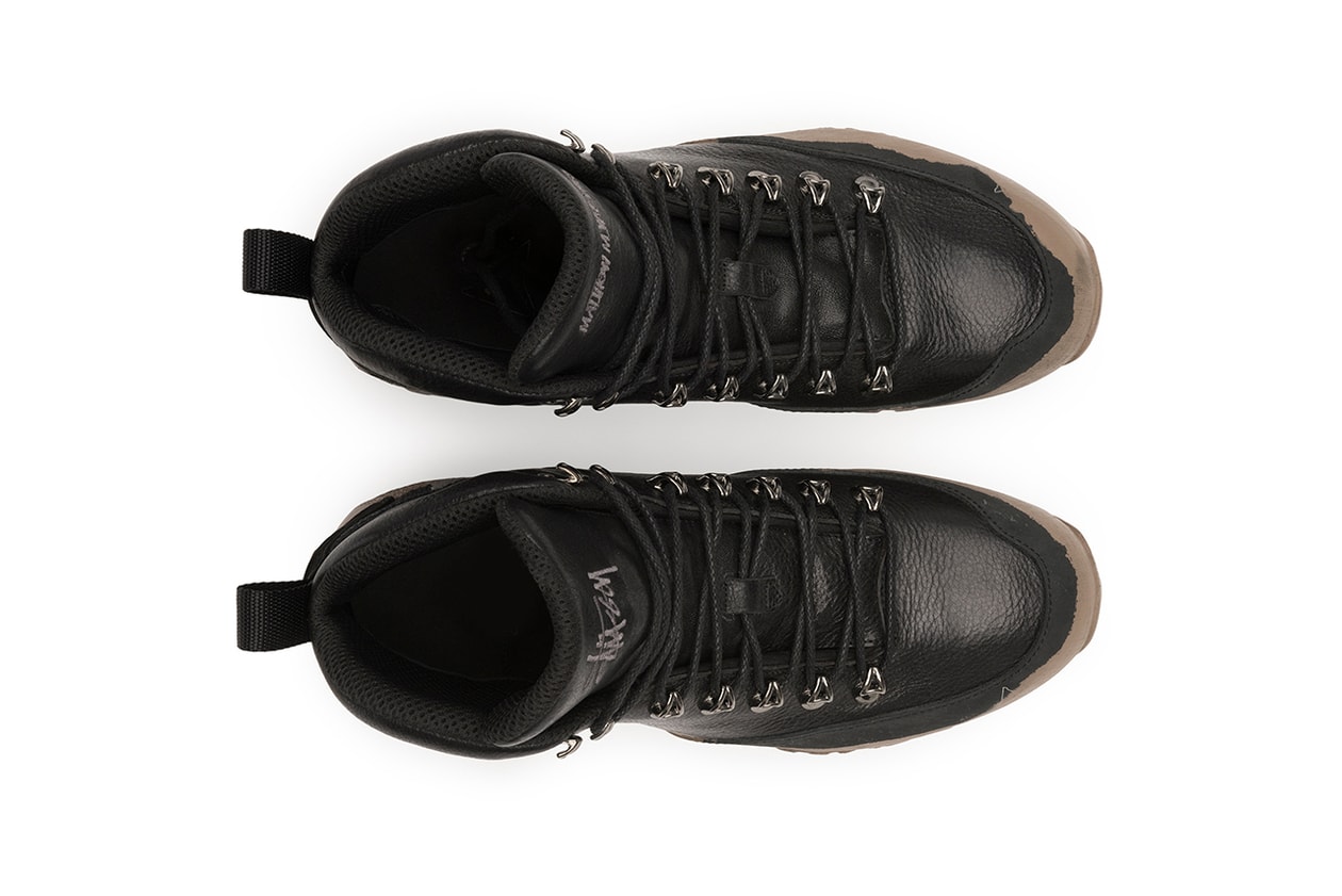 ROA, Matthew M. Williams x Stüssy FW19 Tee, Shoe shirt sneaker boot garment dye mud treatment applique collaboration collection release date october 18 25