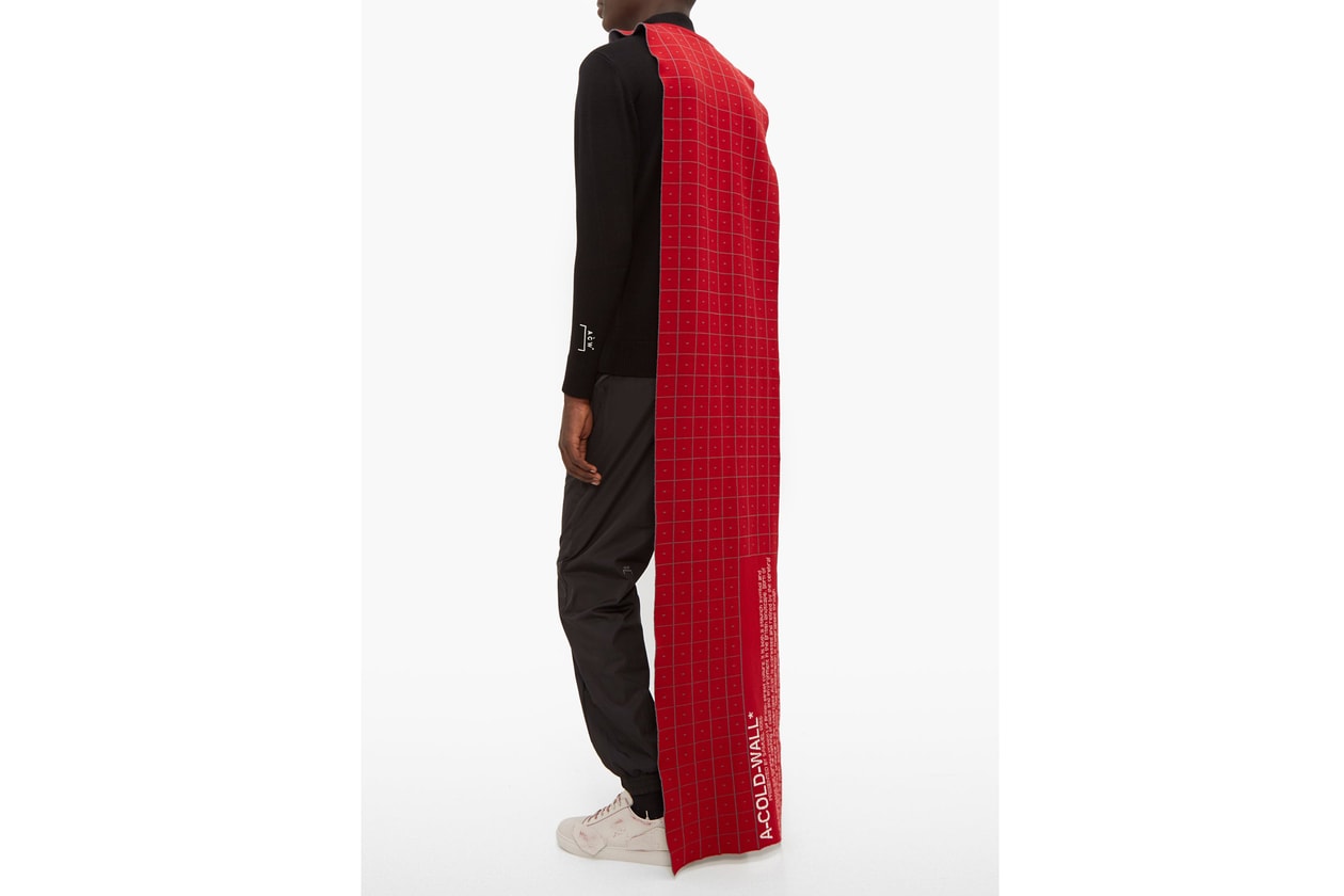 best mens luxury scarves fall winter 2019 burberry scarf where to buy off white accessories heron preston rick owens raf simons 