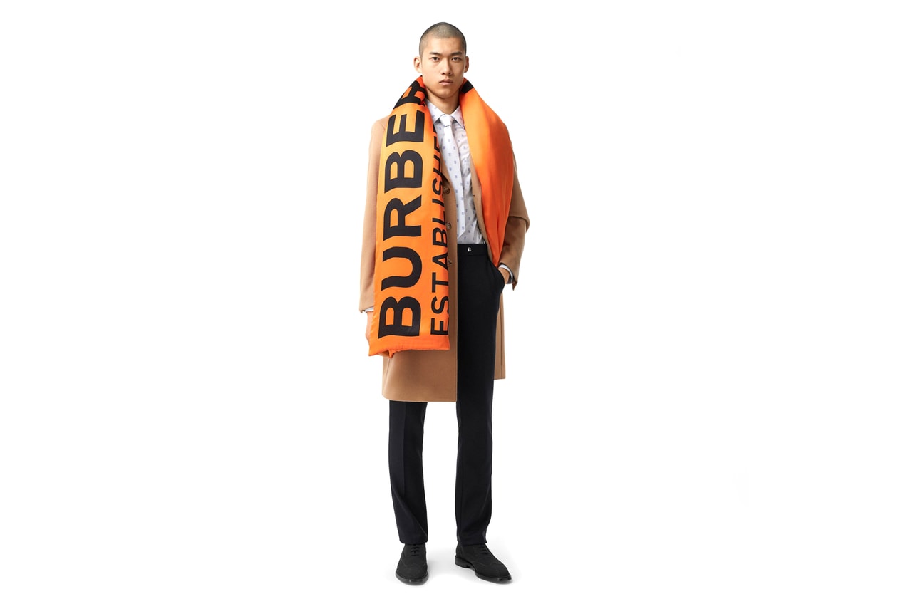 best mens luxury scarves fall winter 2019 burberry scarf where to buy off white accessories heron preston rick owens raf simons 