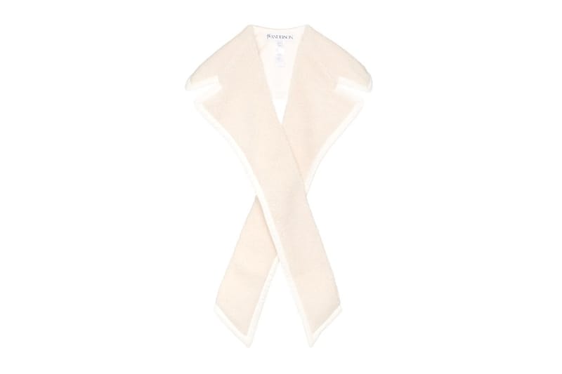 mens white dress scarf