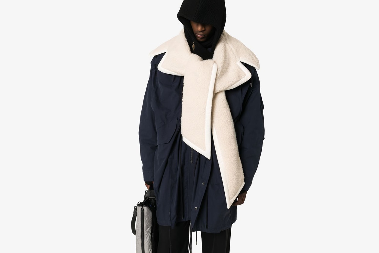 best mens luxury scarves fall winter 2019 burberry scarf where to buy off white accessories heron preston rick owens raf simons 