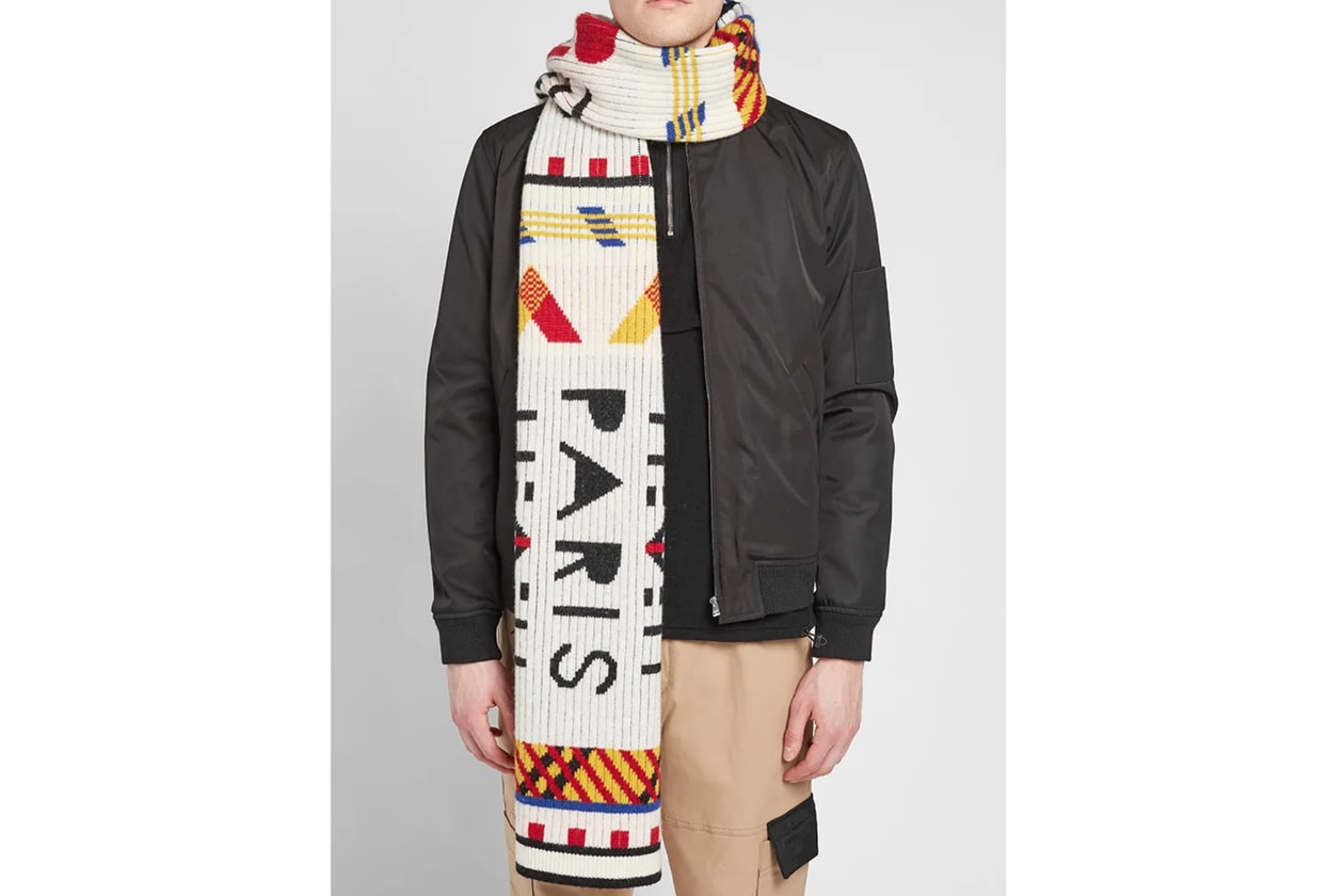 best mens luxury scarves fall winter 2019 burberry scarf where to buy off white accessories heron preston rick owens raf simons 