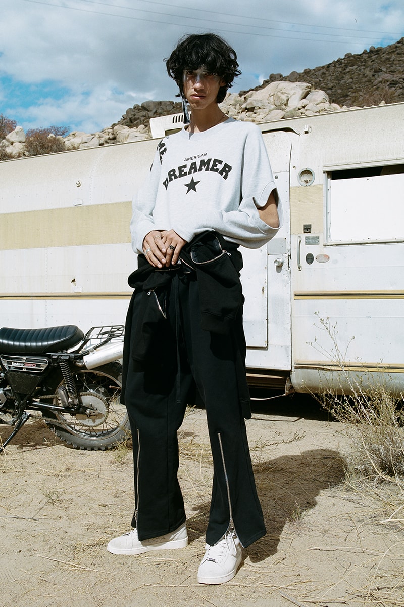 Midnight Studios Fall Winter 2019 Collection Lookbook Shane Gonzales Jacket Hoodie T shirt Jeans Accessories 