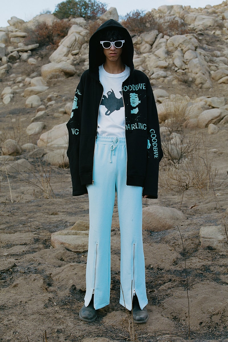 Midnight Studios Fall Winter 2019 Collection Lookbook Shane Gonzales Jacket Hoodie T shirt Jeans Accessories 