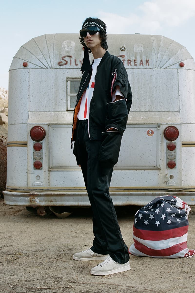 Midnight Studios Fall Winter 2019 Collection Lookbook Shane Gonzales Jacket Hoodie T shirt Jeans Accessories
