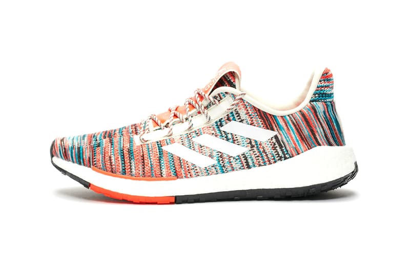 missoni adidas consortium pulseboost hd release information buy cop purchase pre order details white orange Italian sneaker running trainer Ef7541 Core Burgundy/Core Black  Ef7543 Tech Mint/Core BurgundyEf7548