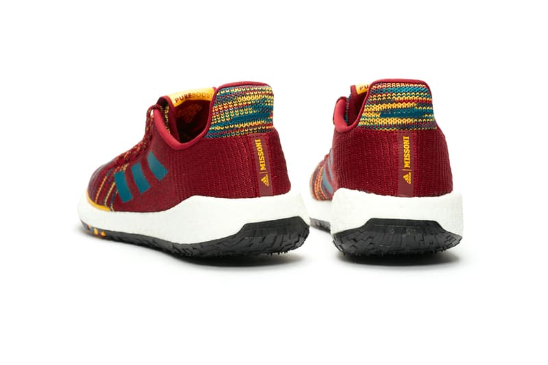 missoni adidas consortium pulseboost hd release information buy cop purchase pre order details white orange Italian sneaker running trainer Ef7541 Core Burgundy/Core Black Ef7543 Tech Mint/Core BurgundyEf7548