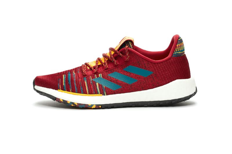 missoni adidas consortium pulseboost hd release information buy cop purchase pre order details white orange Italian sneaker running trainer Ef7541 Core Burgundy/Core Black Ef7543 Tech Mint/Core BurgundyEf7548