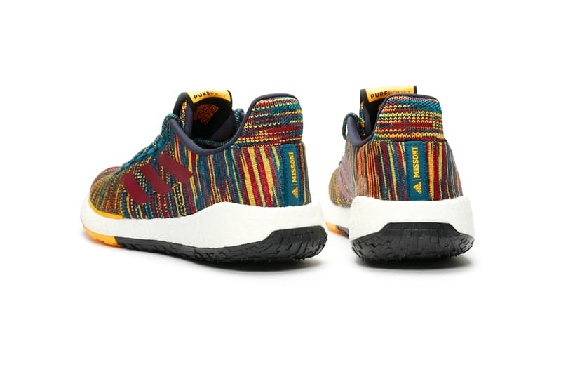 missoni adidas consortium pulseboost hd release information buy cop purchase pre order details white orange Italian sneaker running trainer Ef7541 Core Burgundy/Core Black  Ef7543 Tech Mint/Core BurgundyEf7548