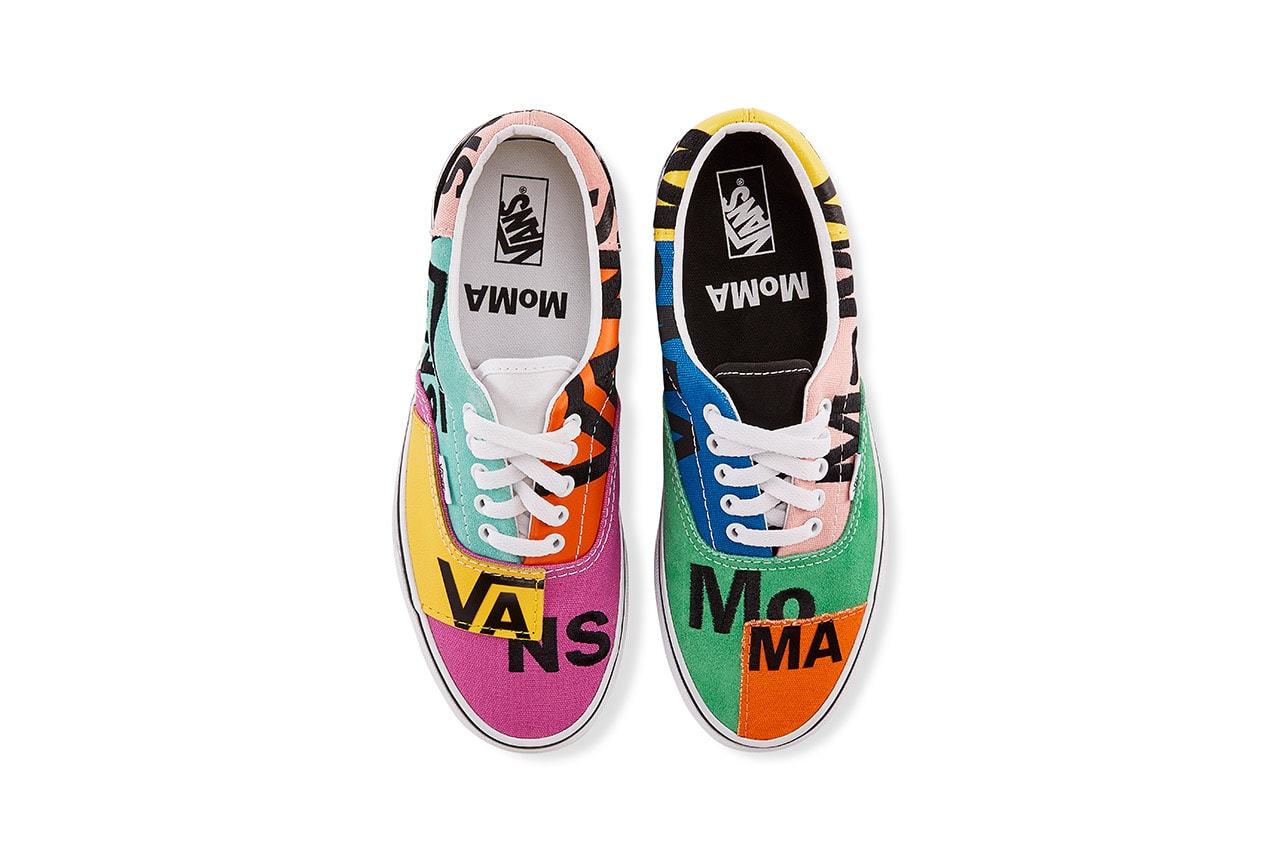 moma museum of modern art new york vans era colorful colorblocked issey miyake pleats please bao bao accessories uniqlo ut buy cop purchase release information