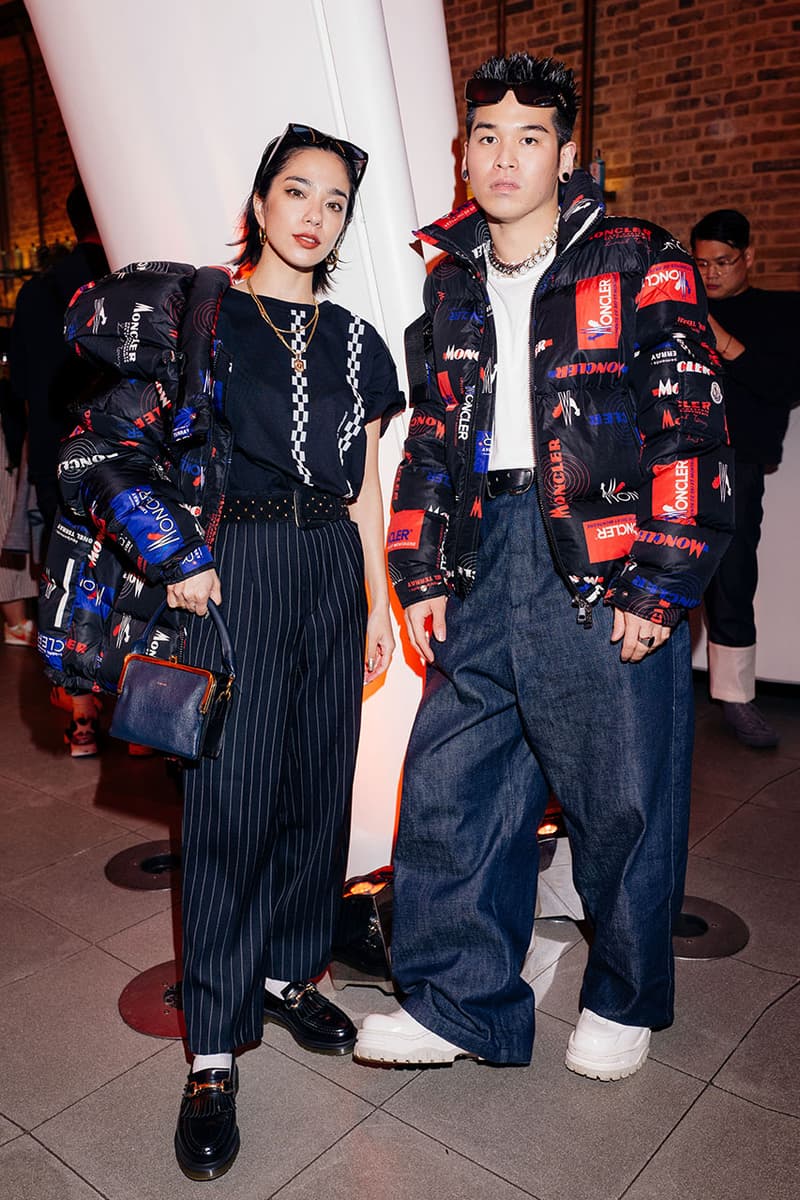 Moncler 7 fragment design Serpentine Gallery Event Hiroshi Fujiwara Remo Ruffini Rick Owens Gully Guy Leo Simran Randhawa Yasmine Sima Tiffany Calver Cleo Sol Joan Smalls