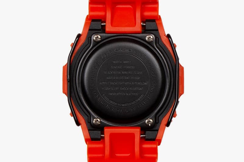 N.HOOLYWOOD x Casio G-SHOCK DW5600 FW19 Collaboration watch timepiece fall winter 2019 october 26 release date Japan