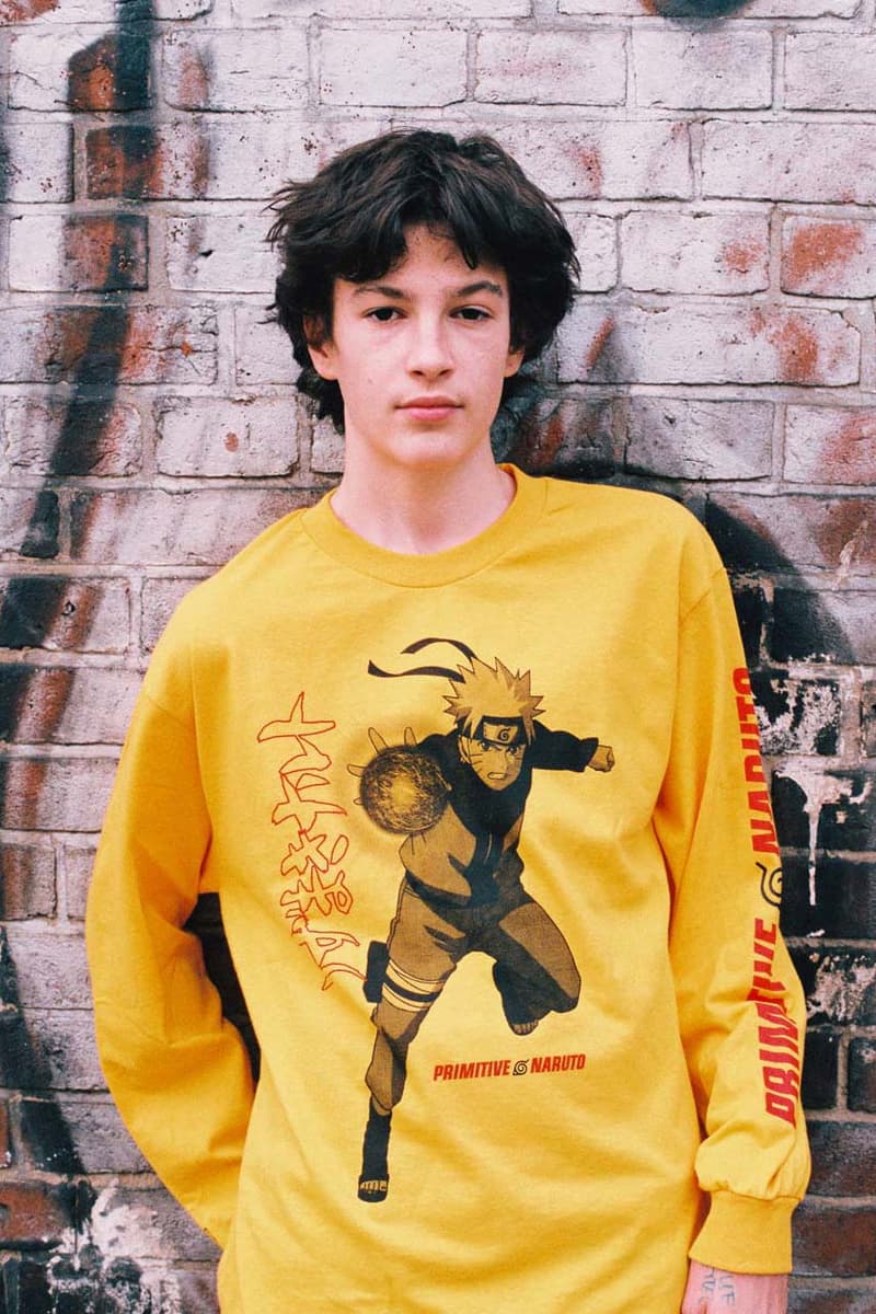 'Naruto' x Primitive Skateboards Collaboration collection capsule Lookbook release date info buy november 1 2019 skateboard clothing