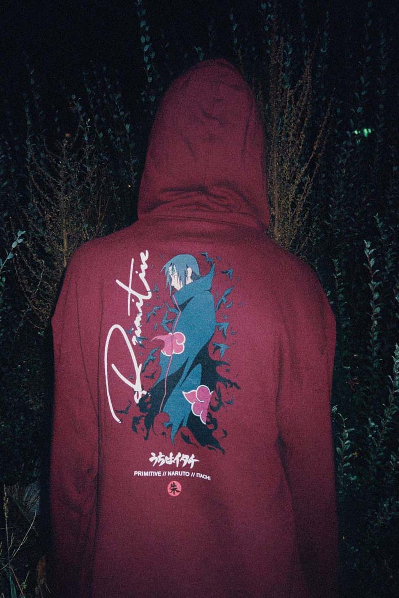 burgundy primitive hoodie