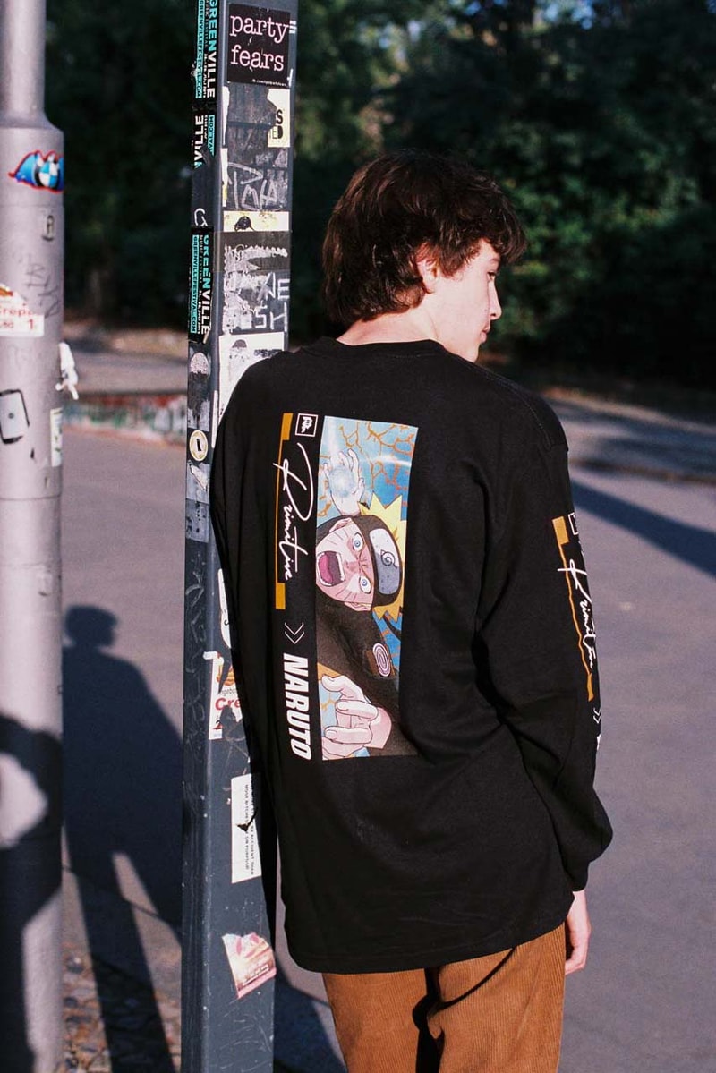 'Naruto' x Primitive Skateboards Collaboration collection capsule Lookbook release date info buy november 1 2019 skateboard clothing