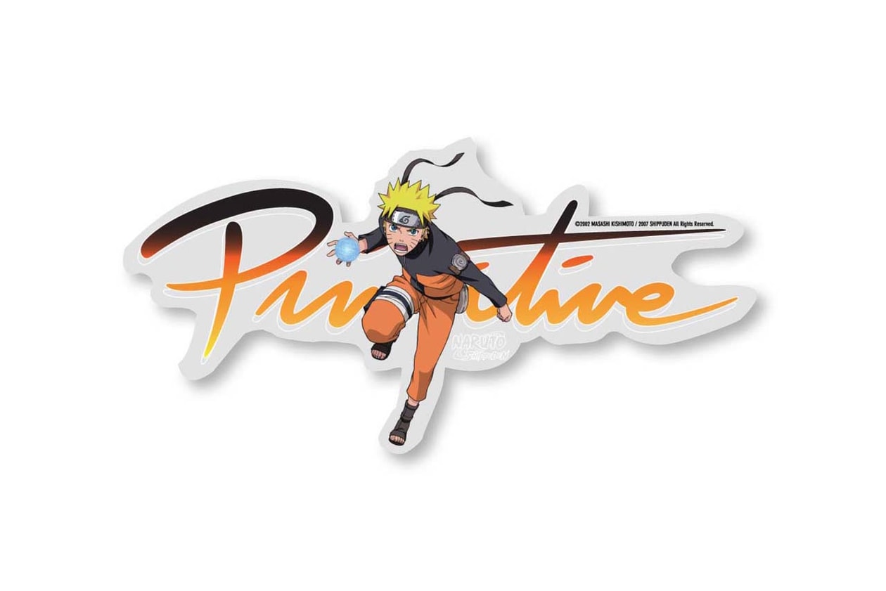 'Naruto' x Primitive Skateboards Collaboration collection capsule Lookbook release date info buy november 1 2019 skateboard clothing