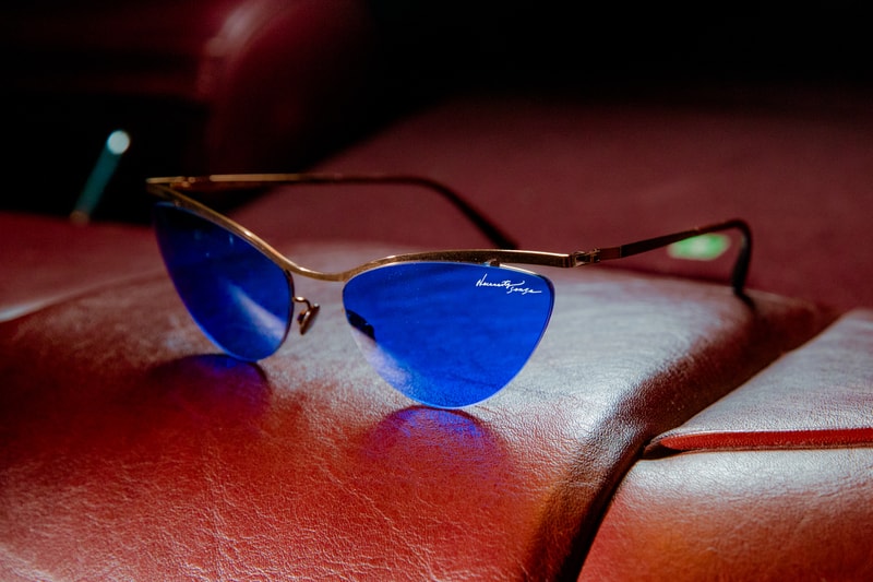 Necessity Sense MYKITA Fall/Winter 2019 Sunglasses Collection Mizuho Kaito Blue Cat Eye Rectangular 