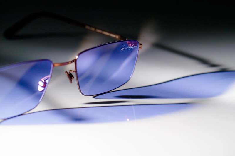 Necessity Sense MYKITA Fall/Winter 2019 Sunglasses Collection Mizuho Kaito Blue Cat Eye Rectangular 