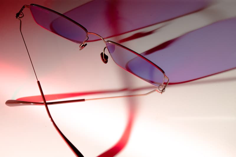 Necessity Sense MYKITA Fall/Winter 2019 Sunglasses Collection Mizuho Kaito Blue Cat Eye Rectangular