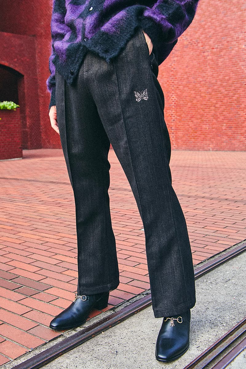 NEEDLES Fall Winter 2019 Neo Tora Editorial Mohair cardigans keizo shimizu nepenthes vintage retro butterfly motif layers japanese