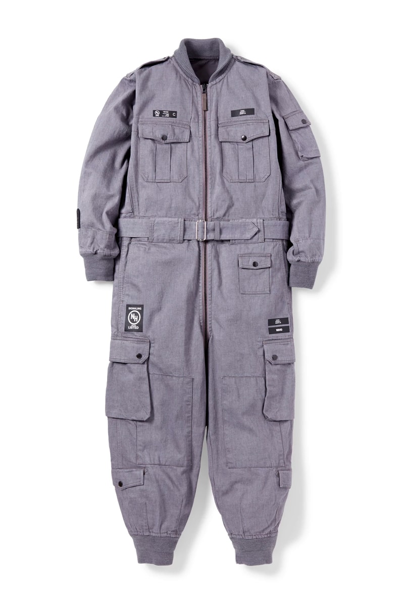 NEIGHBORHOOD MC SUIT C PT MK3 flight suit boiler one piece full body functional utilitarian gray navy olive japanese shinsuke takizawa 
