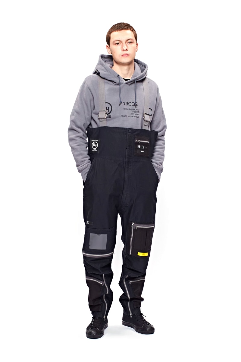 NEIGHBORHOOD MC SUIT C PT MK3 flight suit boiler one piece full body functional utilitarian gray navy olive japanese shinsuke takizawa 
