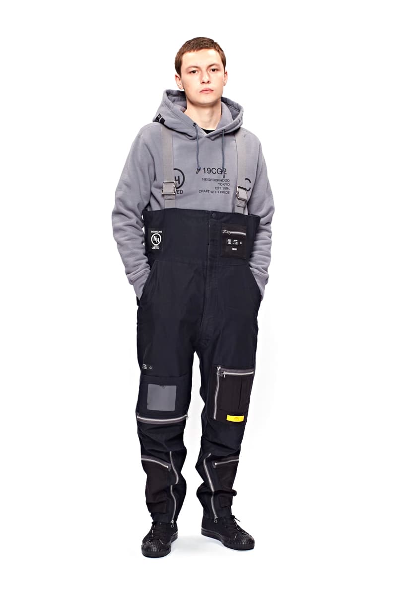 NEIGHBORHOOD MC SUIT C PT MK3 flight suit boiler one piece full body functional utilitarian gray navy olive japanese shinsuke takizawa