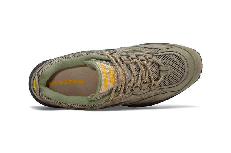 New Balance 801 Covert Green Black C CAP cushion midsole 90s trail inspired leather eva footwear sneakers shoes hiking runner trainers
