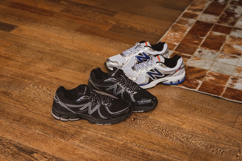New balance 860 v2 white black silver orange blue footpatrol running sneaker 1990s revival buy cop purchase release information