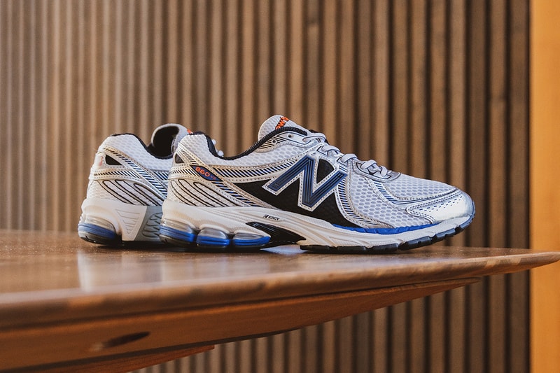 New balance 860 v2 white black silver orange blue footpatrol running sneaker 1990s revival buy cop purchase release information