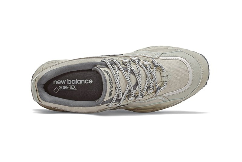 New Balance ML801GTB Gore Tex ml801gwb monochromatic black white trail runner trainers shoes footwear sneakers waterpoof 1998 retro