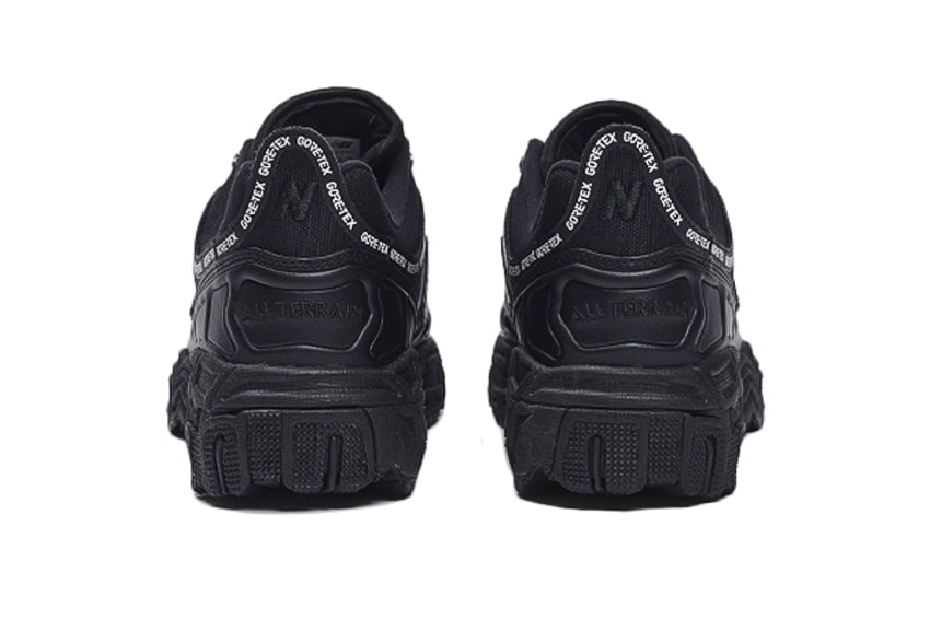 New Balance ML801GTB Gore Tex ml801gwb monochromatic black white trail runner trainers shoes footwear sneakers waterpoof 1998 retro