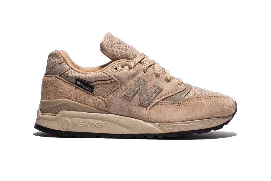 New Balance SuperFabric 997 998 made in usa M997NAL M998BLC packer shoes release info sneakers packer shoes olive tan