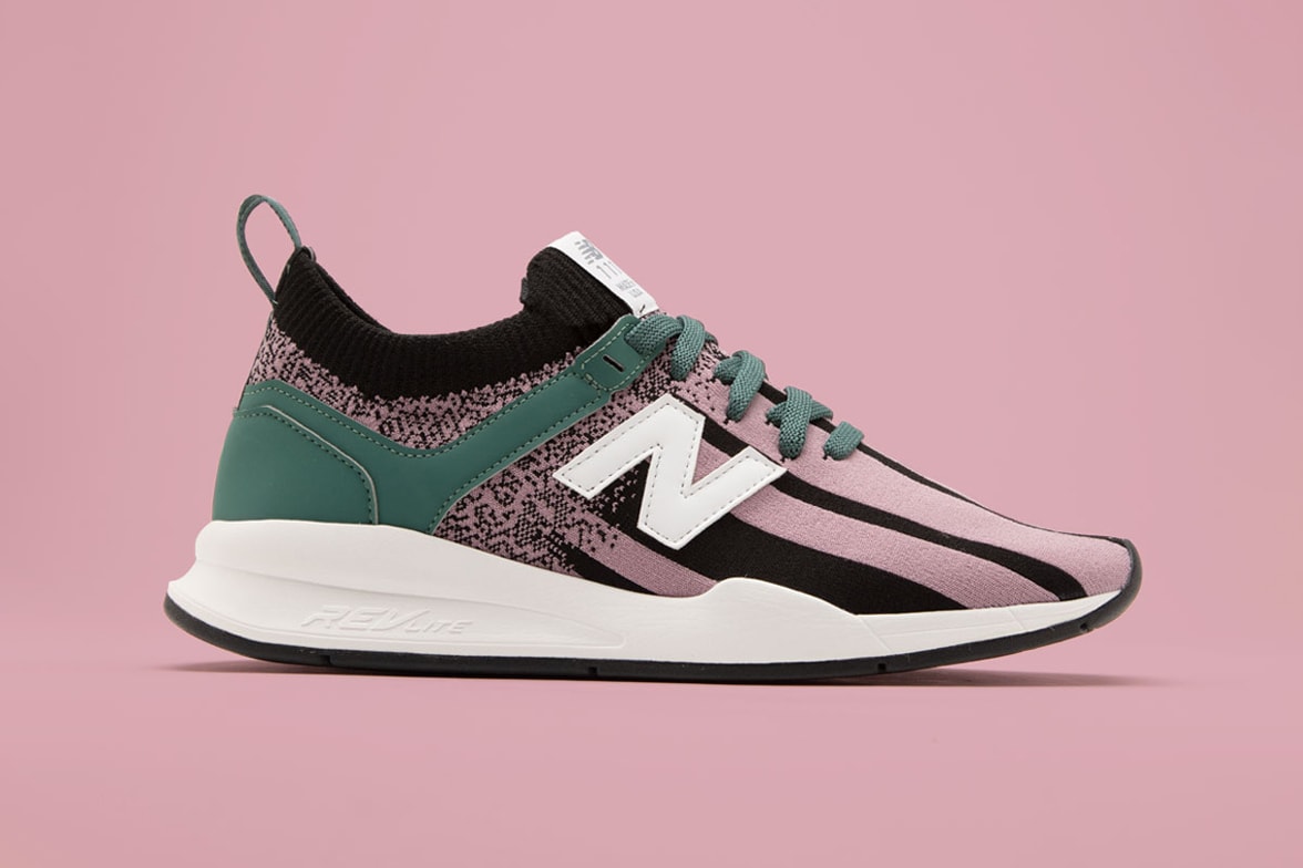 Unmade New Balance 111 Knit Sneaker Release Customization Black Red Navy Cashmere Purple Orange White Rad Stripe Ombre Olive Green