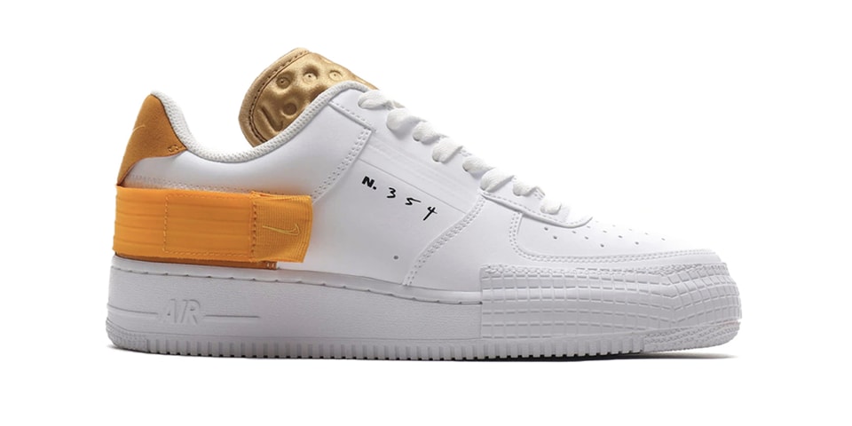 madera Visión semilla Nike AF1-TYPE Low "White/University Gold" Release | Hypebeast