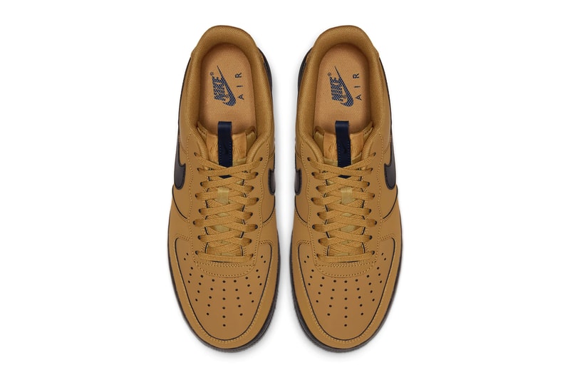 Nike Air Force 1 Wheat Black Midnight navy BQ4326 700 Air Max 90 Cosmic Clay AJ1285 700 footwear shoes sneakers swoosh brown hazel beige