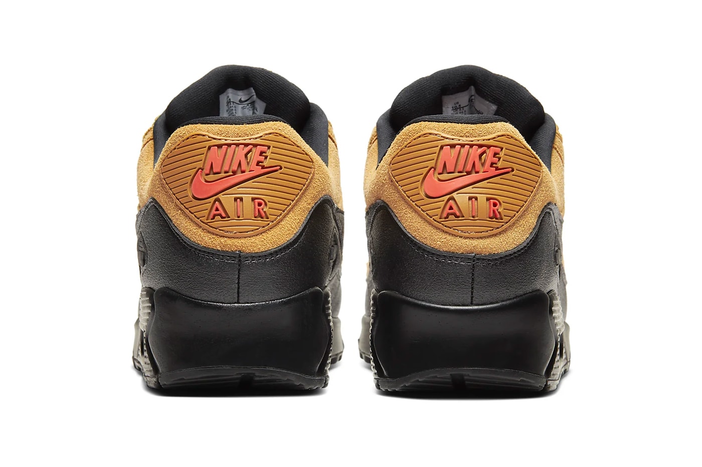 Nike Air Force 1 Wheat Black Midnight navy BQ4326 700 Air Max 90 Cosmic Clay AJ1285 700 footwear shoes sneakers swoosh brown hazel beige