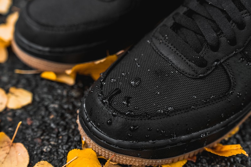 Nike Air Force 1 Low High GORE TEX Closer Look Black White Release Info Date Buy Black White CK2630-200 Medium Olive Sequoia Gold Phantom