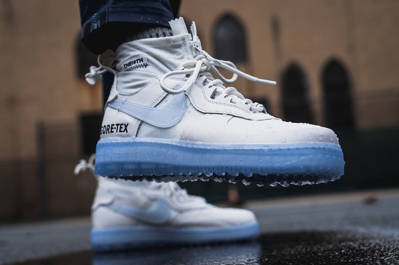 Nike Air Force 1 Low High GORE TEX Closer Look Black White Release Info Date Buy Black White CK2630-200 Medium Olive Sequoia Gold Phantom