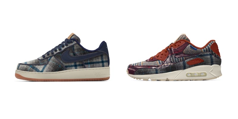 nike by you pendleton air force 1