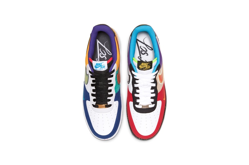 nike air force 1 low what the la los angeles lakers clippers angels rams dodgers chargers kings release date info photos ct1117 100
