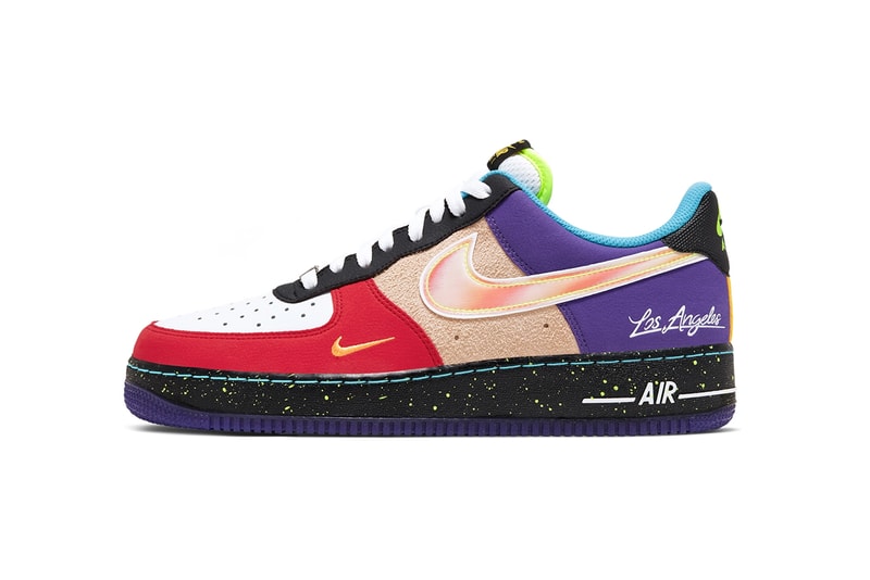 nike air force 1 low what the la los angeles lakers clippers angels rams dodgers chargers kings release date info photos ct1117 100