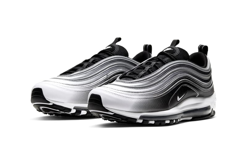 nike air max black and silver