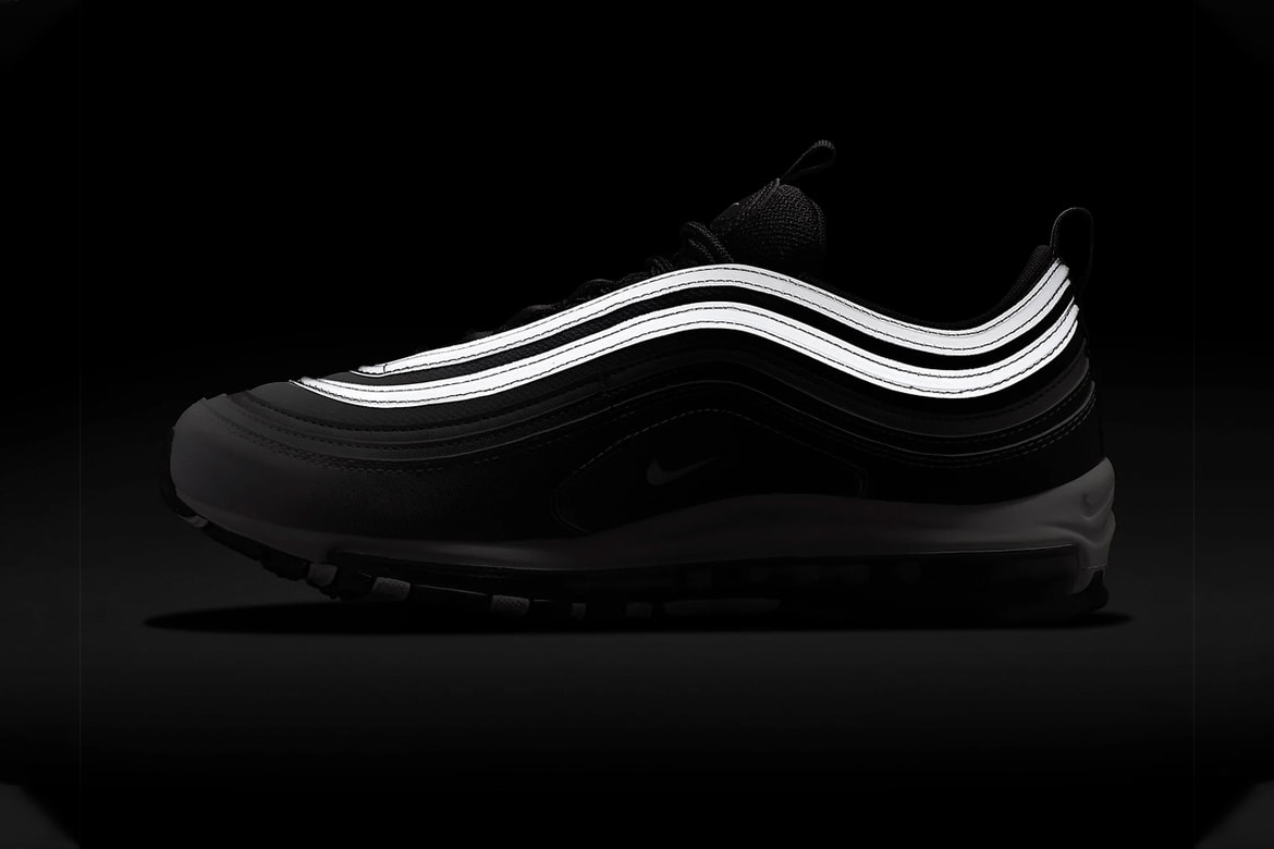 Nike Air Max 97 Faded Black Reflective Silver White Hypebeast