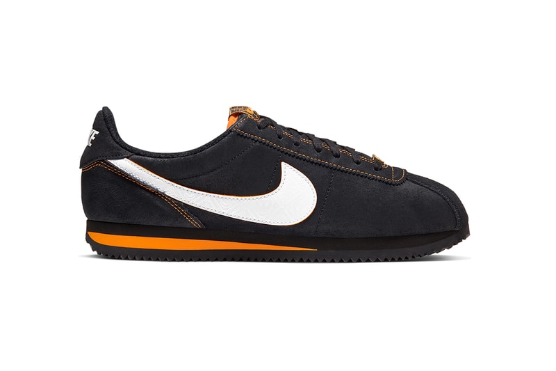 Nike Cortez Basic Leather SE "Day of the Dead" Release Information Halloween Special Edition Limited Black White University Red Patterns Día de Muertos Skull Design 