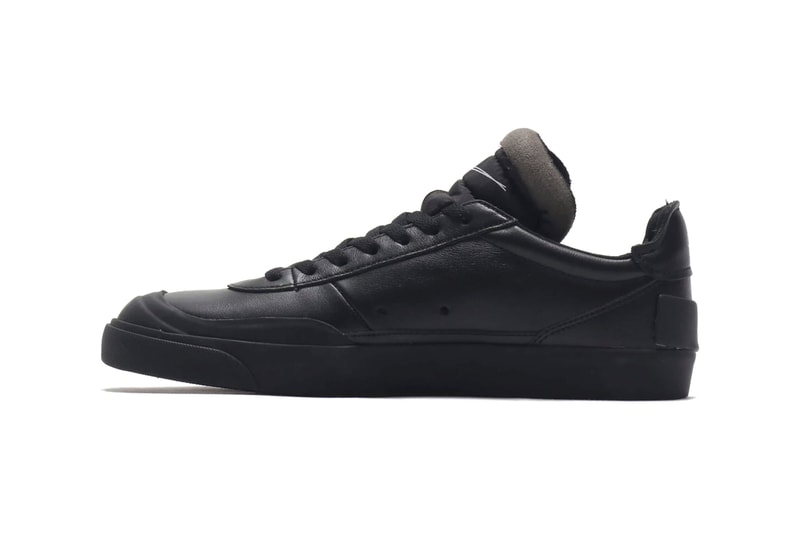 Nike Drop-Type LX Premium "Black/White" Release Information Footwear Swoosh Brand Sneakers Drop Cop Online atmos Tokyo PRM Leather Court Shoe First Look Japan N. 354