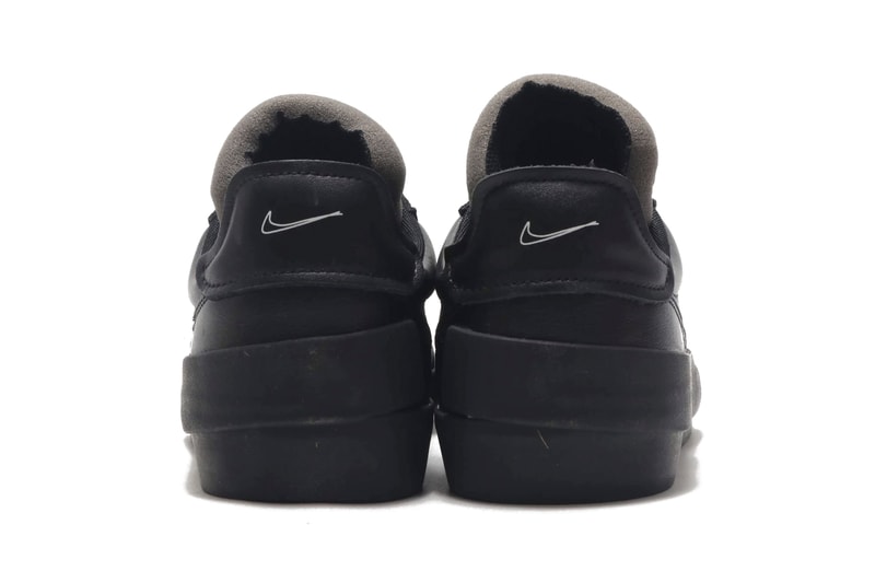 Nike Drop-Type LX Premium "Black/White" Release Information Footwear Swoosh Brand Sneakers Drop Cop Online atmos Tokyo PRM Leather Court Shoe First Look Japan N. 354