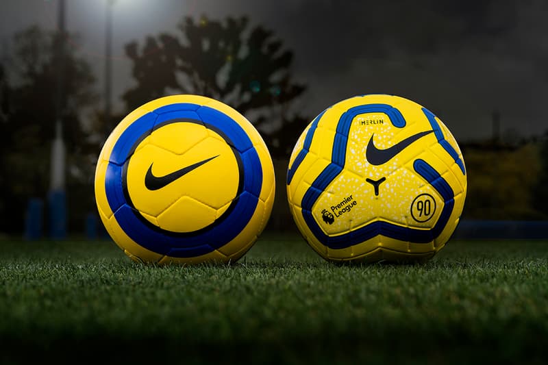 Limpia la habitación Mantenimiento arco Nike Football Hi-Vis Merlin Premier League Match Ball | Hypebeast