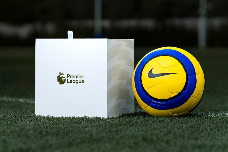 Nike Football Hi-Vis Merlin Premier League Match Ball release information winter total 90 recreation limited edition buy cop purchase order details